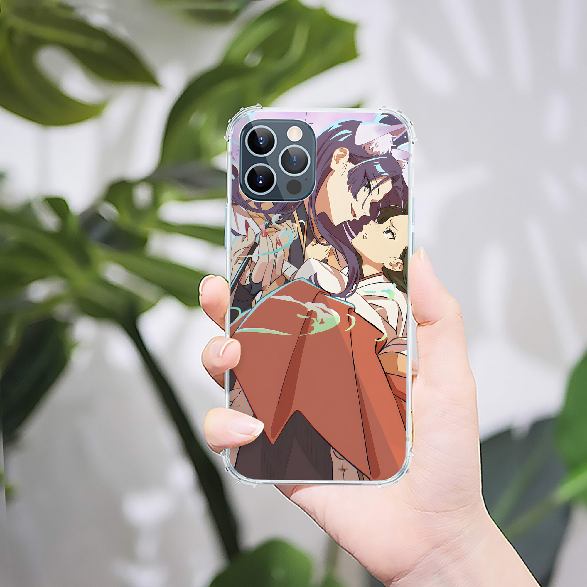 （画像用） 薬屋のひとりごと The Apothecary Diaries 【iPhone 12シリーズ対応】透明スマホケース（クリアソフトケース）